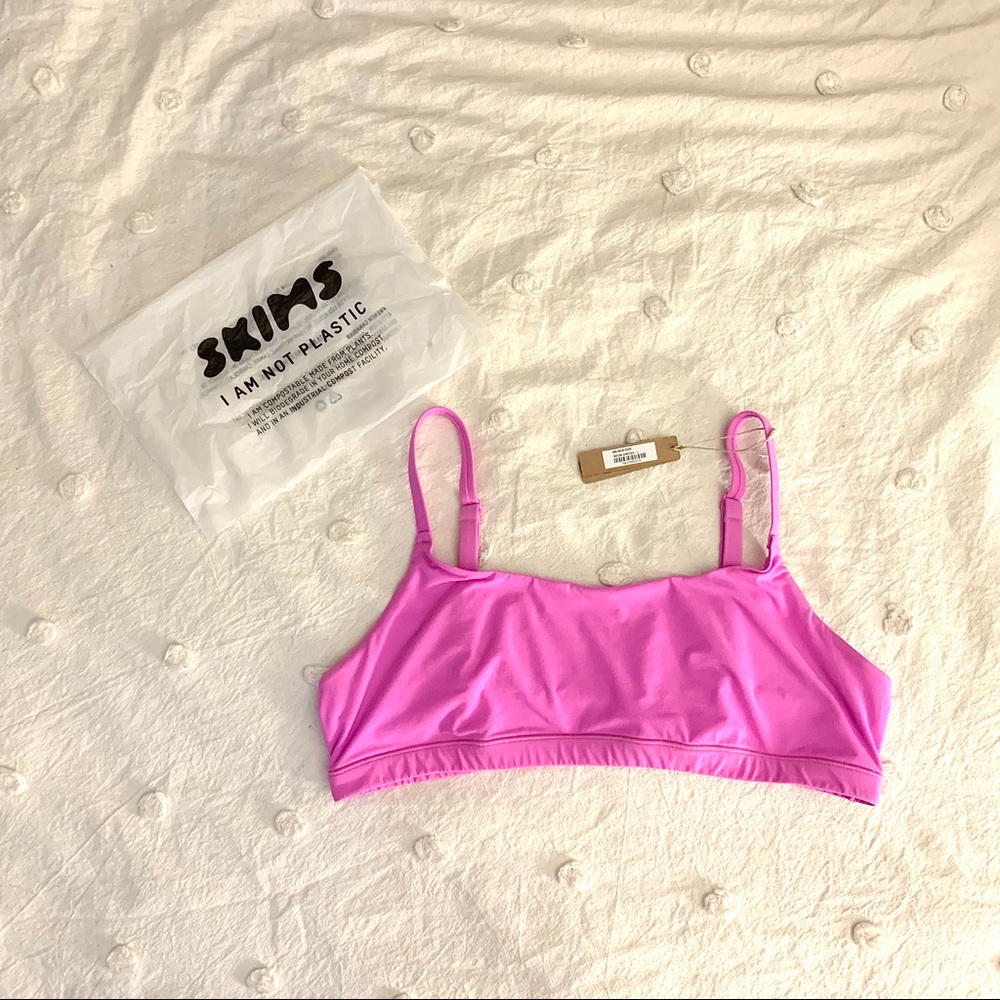 Skims Fits Everybody Scoop Bralette NWT Large